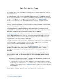 How To Save Mother Nature Essay The Best Estimate Connoisseur Essay Save Environment Essay Essay Help
