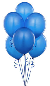 Birthday Balloons Png Black And White Blue Balloons Blue Balloons Birthday Party Balloon Birthday Balloons