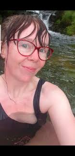 Brenda and Kevin loving the crystal clear waters of the rock pools