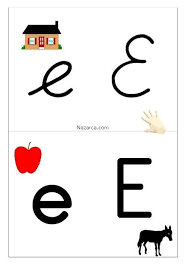 Resimli E Harfi Ogrenme Sayfalari Nazarca Com Logo Tasarimi Okuma Logolar