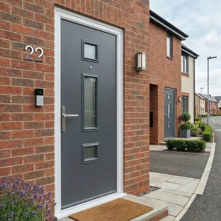 House Door High Security Front Door Latham's Steel Doors