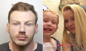 Man who stabbed mother, 26, and her autistic son, nine, to death is  convicted