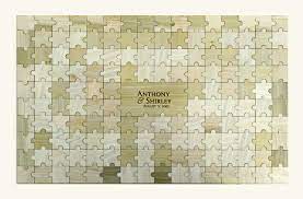 This truly is a unique, fun, and exciting way to involve guests. Wedding Puzzle Guest Book 153 Pc Wedding Guest Book Ideas
