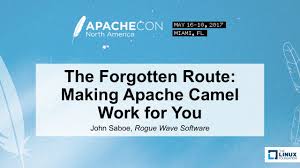 Maybe the path i've chosen is not. The Forgotten Route Making Apache Camel Work For You John Saboe Rogue Wave Software Youtube