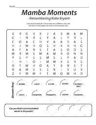 The impossible crossword puzzle quiz answers. Mamba Moments Remembering Kobe Bryant Crossword Puzzle Tpt