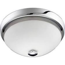 Nutone 788chnt 100 Cfm Corrosion Resistant Decorative Ventilation Fan With Light Chrome Finish 4 Round Bathroom Fan Light Bathroom Fan Fan Light