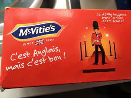 Préparation de la traduction… la saisie vocale n'est pas compatible avec ce navigateur. The French Slogan For Mcvities Biscuits Sold Over There It S English But It S Good Casualuk