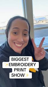 Come with me to the largest embroidery and print show in the USA. Great  show for anyone with tshirt business or wanting to start! #angelajasmina  #impressionexpo #explore #embroidery