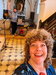 Dejlig aften med fællessang i Ørridslev kirke 🎉🎶🙌 med Colfach & Danefeldt