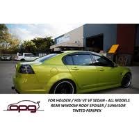 Rear window roof spoiler for holden wm / wn grange caprice. Exterior Spoilers Rear