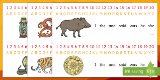 'shop today with jill martin': Combined Number And Alphabet Strips