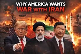 Why America Wants War With Iran 🇮🇷 There are essentially two main reasons  why the United States appears increasingly confrontational toward Iran. The  first is China. Iran is one of China's key