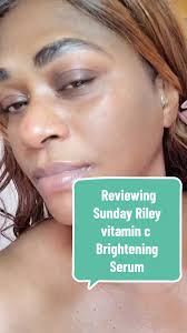 #sundayrileygiftedme this CEO vitamin c brightening serum . This is the  best I've used and seen results so quickly. It's worth it . I love it  #sundayrileyceoserum #sephora @Sunday Riley @sephora
