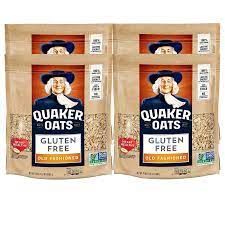 Lasting energy from 100% whole grains. 100 Original Quaker Gluten Old Ed Rolled Oats Non Gmo Project Verified 24oz Resealable Bags Pack Of 4 Kinder Spiel Land De