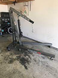 The max load 880lb electric hoist with remote control lets you stand at a safe distance while you lift up to 880 lbs. Pittsburgh Engine Hoist 2 Ton