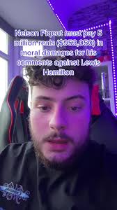 Nelson Piquet Fined $953,050 for Comments Against Lewis Hamilton