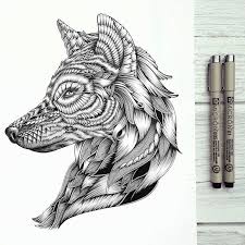 Outline art outline drawings easy drawings animal line drawings minimal drawings doodle art minimal bedroom canvas bedroom artwork wood canvas butterfly art photographic prints line drawing framed art. 41 Incredibly Detailed Animal Drawings By Faye Halliday Bored Panda