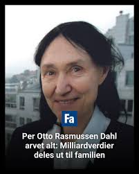 Per Otto Rasmussen Dahl arvet hele milliardformuen, når søstrene ble  tilsidesatt. Nå deler han med resten av familien.