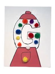 Empty bubble gum machine clipart. Letter G Craft Gumball Machine All Kids Network