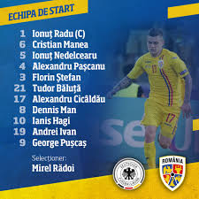 Romania u21 george ganea (squalifica per somma di ammonizioni), marius marin (squalifica per somma di ammonizioni). Germania Romania U21 FederaÈ›ia RomanÄƒ De Fotbal