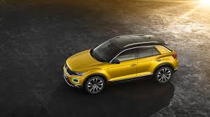 Volkswagen Shrinks And Sharpens Its Suv Lineup With All New T Roc Volkswagen Suv Unique Cars