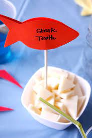 Plus, they would make a healthy addition to your birthday menu. 15 Shark Inspired Treats For Shark Week Delish Com