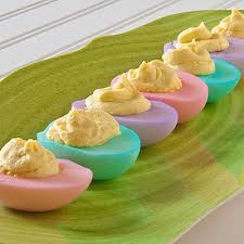 Easter Deviled Eggs Food Easter Deviled Eggs Colored Deviled Eggs Recipe