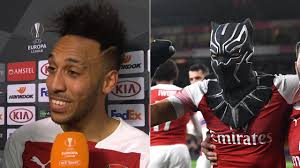 Gabonese international and arsenal forward pierre emerick aubameyang was in hot form thursday night as the. Black Panther Represents Me Aubameyang Explains Goal Celebration Vs Rennes Youtube