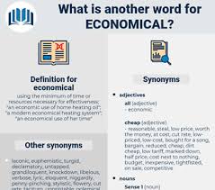 Economic vs economical economic and economical are two words in the english language that should be used with an understanding of the difference betw. Synonyms For Economical Thesaurus Net