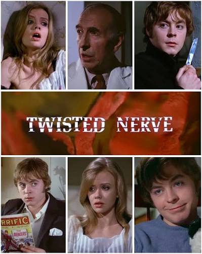 On February 12, 1969 “Twisted Nerve” was released in the United States!  Originally premiering in London in late 1968, it was directed by Roy  Boulting and the screenplay by Boulting and Leo