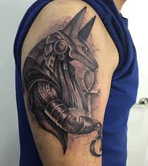 The goddess wadjet, a protective snake goddess associated with nekhbet. 15 Cool Anubis Tattoo Designs For Inspiration Sheideas