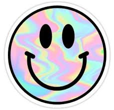 Trippy Smiley Sticker Face Stickers Print Stickers Hydroflask Stickers List of vaporwave aesthetic tumblr chill aesthetic, awesome images, pictures, clipart & wallpapers with hd quality. pinterest