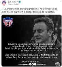 De hecho, desde el pasado 22 de junio, el club boyacense dejó como entrenador provisional a jorge luis bernal esperando su recuperación. Pi Lw6uumphx8m