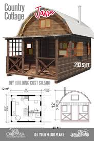 Designed for use as a guesthouse, its compact, but open floor plan of 805. Cute Small Cabin Plans A Frame Tiny House Plans Cottages Containers Craft Mart