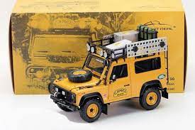 About the land rover defender camel trophy: Land Rover Defender 90 Camel Trophy Edition Almost Real 810211 1 18 Jurgen Keilers Modellautohandel