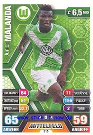 Jan 10, 2015 · wolfsburg youngster junior malanda has died in a car accident, say reports in germany. Topps Bundesliga Match Attax 14 15 Einzelkarte Stick It Now