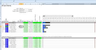 My Simple Excel Gantt Chart Template