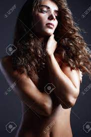 Sensual Naked Hairy Girl. Nude Sexy Beautiful Young Woman Stock Photo,  Picture and Royalty Free Image. Image 112452625.