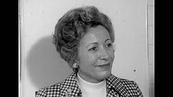 Monique Pelletier, first holder of the Ministry of the Status of Women