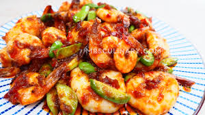 Belah telur tata di piring saji lalu siram dengan sambal balado. Mrs Culinary Resep Udang Balado Pete Masakan Khas Indonesia