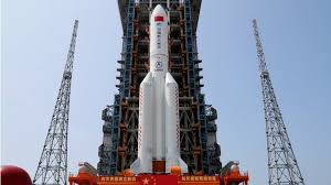 The long march 5b rocket was launched in late april to carry the first module of china's future space station. Dj0vqre07yc4pm