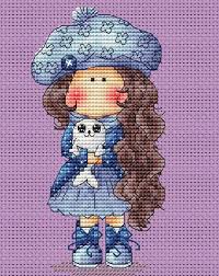 Includes winter animals, snowy landscapes, fun snowmen, pretty ice skater and hockey player ruby (xg7) cross stitch kit designed by bothy threads featuring the popular 'gorjuss' character. 230 Gorjuss Ideas In 2021 Cross Stitch Patterns Cross Stitch Stitch Patterns