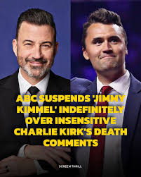 🚨 BREAKING! ABC is pulling #JimmyKimmelLive “indefinitely” after Nexstar  Media, one of the nation's largest TV station owners, said it would stop  airing the program in response to Kimmel's remarks about the