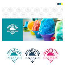 Design Unique And Fun Logo For Shaved Ice Stand By Artpossible Ice Logo Shaved Ice Logo Design