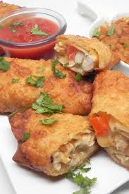 Chicken Fajita Egg Rolls Recipe Fajitas Full Meal Recipes Chicken Fajitas
