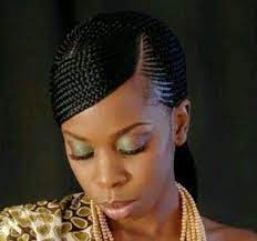 Straight or wavy hair texture can go well in this style. Haare Hair African Hair Braiding Styles Ghana Braids Braided Hairstyles