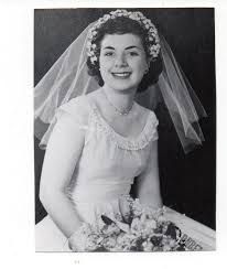 1950 S Vintage Black And White Woman Portrait Vintage Photo Beautifiul Bride Wedding Young Woman Portrait 1950 S Wedding Gowns Vintage Bride Vintage Bride