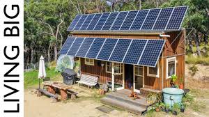 Although each kit is different, they typically come with nearly all of the main elements that you will need to start using free solar power today. 10 000 Off The Grid Tiny House With Huge Solar System Youtube