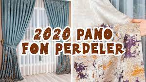Uzun, kısa ve asimetrik boyutları bulunan perdeler. 2020 Pano Fon Perde Modelleri Perdesiparisi Com Youtube