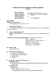 Beli buku sd kelas 2 dengan pilihan terlengkap dan harga terbaik. Rpp Sbk Kelas 4 Sd Semester 2
